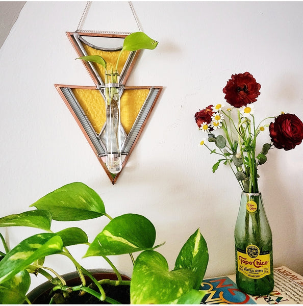 Manifestation Suncatcher & Propagator (Gold)